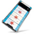 Chicago Flag Light Wood Google Pixel 6 Clear Case